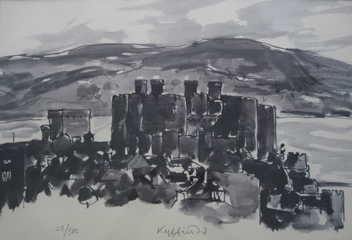Conwy Castle - Kyffin Williams